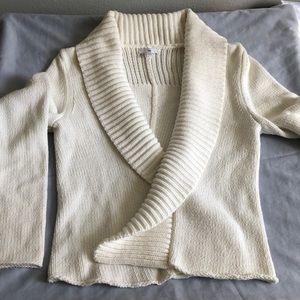 Gap Cardigan Sweater Type Cream Coloring